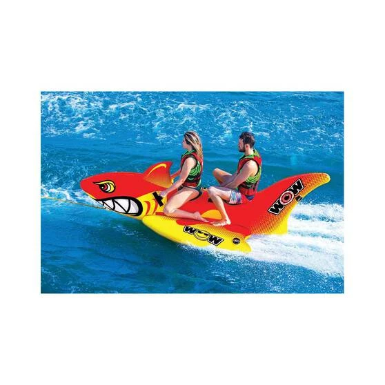 Budget ๐ Tow Tubes WOW Big Shark 2 Person Tow Tube โญ - Image 3
